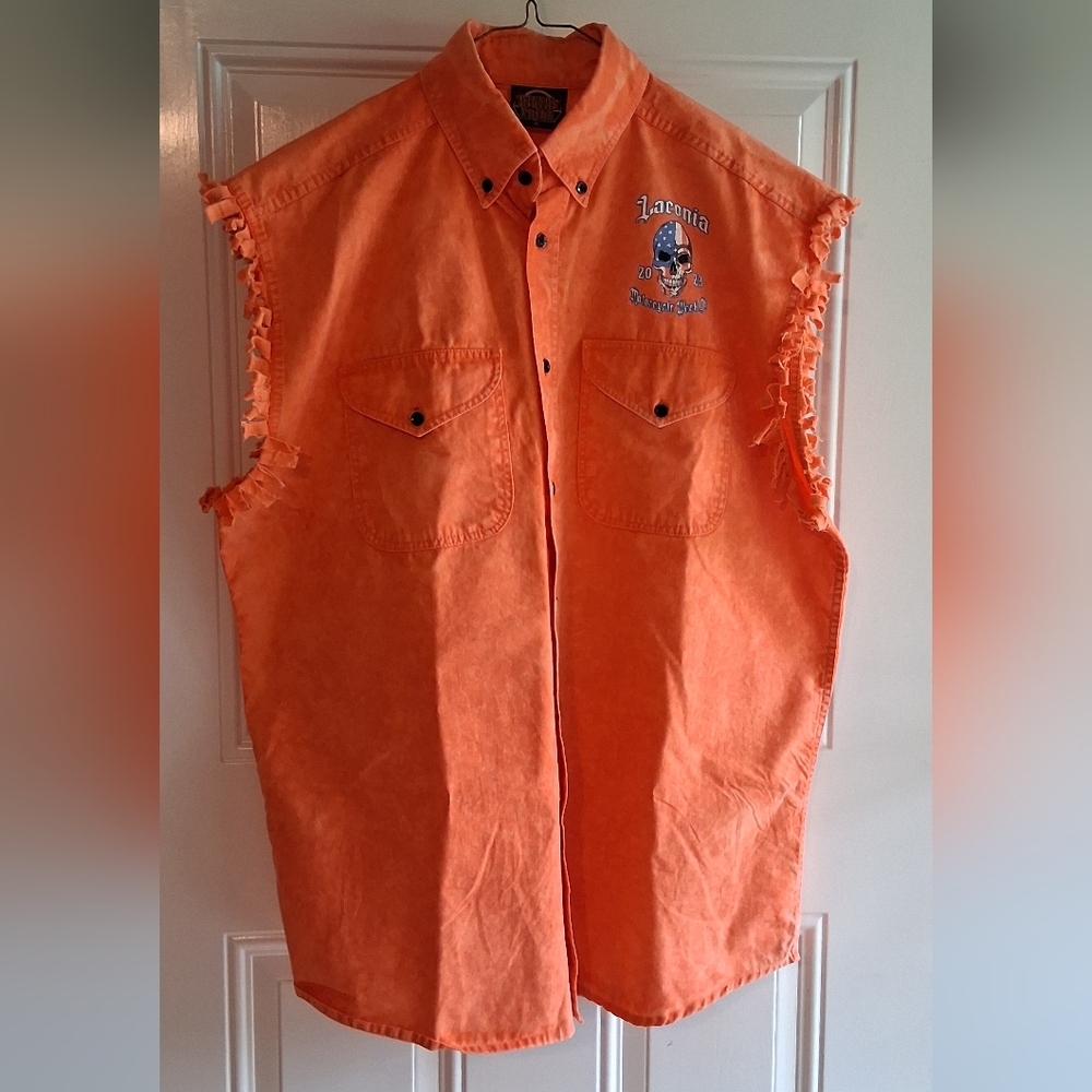 Denim Biker Shirt